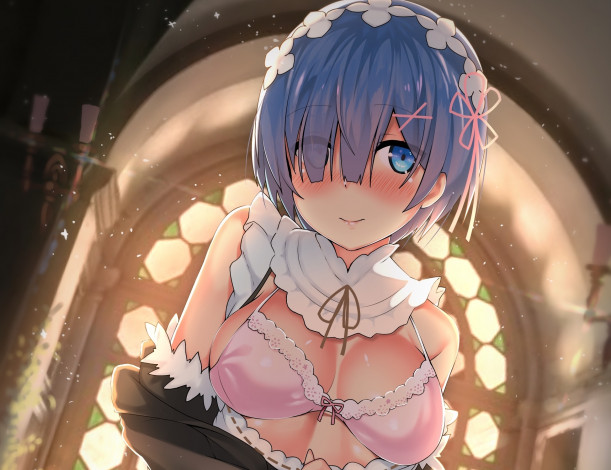 Обои картинки фото аниме, re,  zero kara hajimeru isekai seikatsu, rem