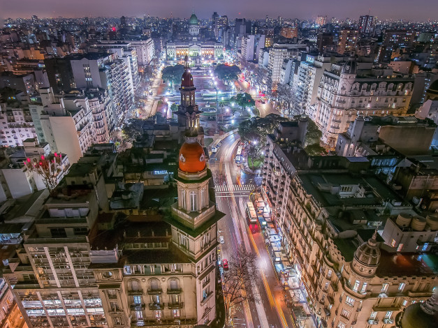 Обои картинки фото города, буэнос-айрес , аргентина, город, дома