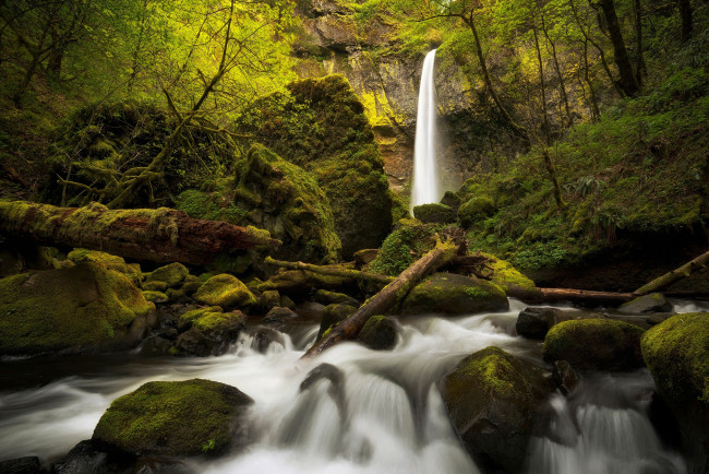 Обои картинки фото природа, водопады, река, камни, водопад