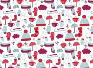 Картинка праздничные векторная+графика+ новый+год winter socks with зима текстура pattern