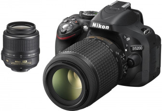 обоя nikon d5200, бренды, nikon, фотоаппарат, объектив, d5200