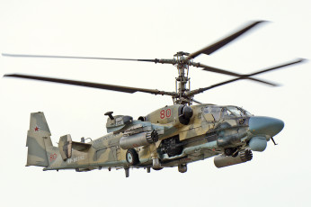 Картинка kamov+ka-52 авиация вертолёты вертушка