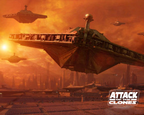 Картинка attack of the clones кино фильмы star wars episode ii
