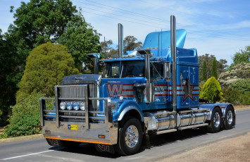 обоя western star, автомобили, седельный, грузовик, тяжелый, тягач