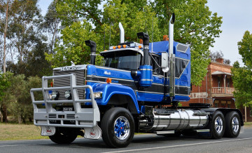 Картинка mack+titan автомобили mack тягач седельный грузовик тяжелый