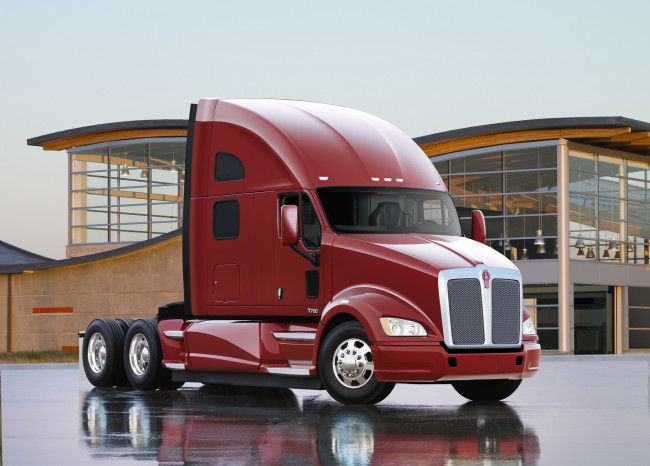 Обои картинки фото kenworth - t700, автомобили, kenworth, грузовик, тяжелый, тягач, седельный