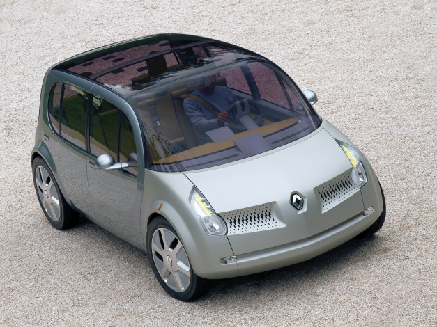 Обои картинки фото renault ellypse concept 2002, автомобили, renault, ellypse, concept, 2002