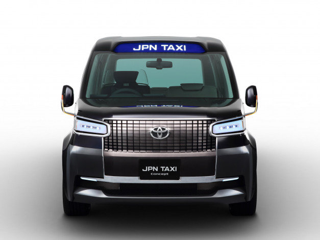 Обои картинки фото toyota jpn taxi concept 2013, автомобили, toyota, 2013, concept, taxi, jpn