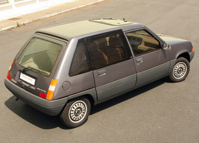 Обои картинки фото renault super van cinq concept 1985, автомобили, renault, super, 1985, concept, cinq, van