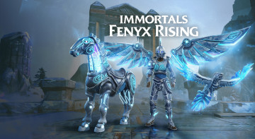 обоя видео игры, immortals fenyx rising, immortals, fenyx, rising