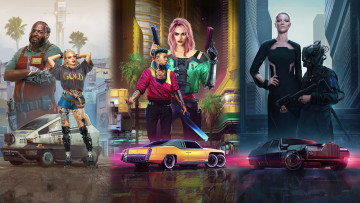 обоя видео игры, cyberpunk 2077, cyberpunk, 2077, киберпанк