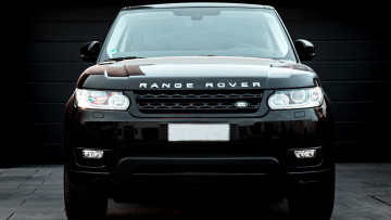 Картинка range+rover+sport автомобили range+rover темный ворота