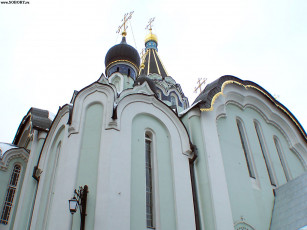 Картинка москва сокольники зими церковь вознесения города россия