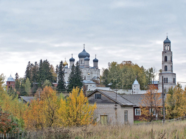 Обои картинки фото авраамиево, городецкий, монастырь, Чухлома, костромкая, область, города, православные, церкви, монастыри