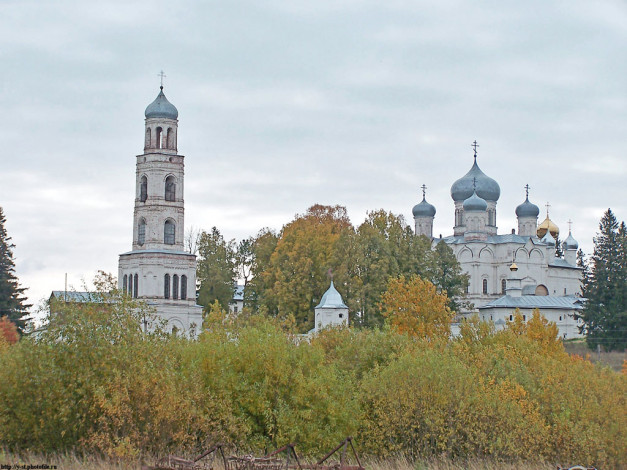 Обои картинки фото авраамиево, городецкий, монастырь, Чухлома, костромкая, область, города, православные, церкви, монастыри