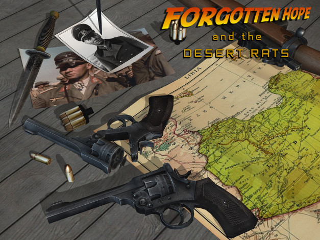 Обои картинки фото forgotten, hope, and, the, desert, rats, видео, игры