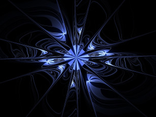 Картинка 3д графика fractal фракталы фон узор тёмный