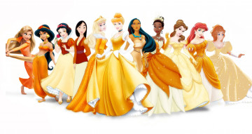 обоя мультфильмы, disney`s, princess, принцессы, девчонки