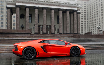 Картинка автомобили lamborghini aventador lp700-4 roadster