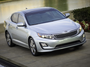 Картинка автомобили kia 2014 tf hybrid optima