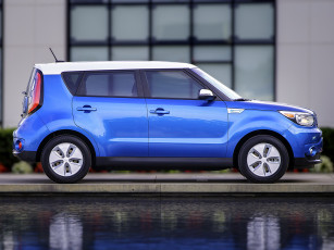 Картинка автомобили kia ev 2014г синий soul