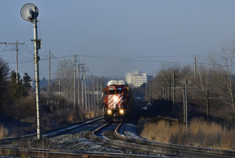 обоя техника, поезда, рельсы, локомотив