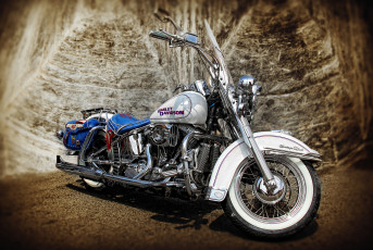 Картинка мотоциклы harley-davidson hdr