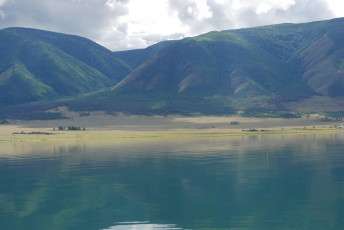 Картинка природа реки озера озеро горы трава