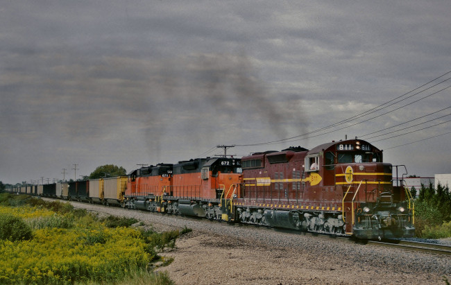 Обои картинки фото техника, поезда, рельсы, локомотив