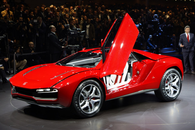 Обои картинки фото italdesign-giugiaro-parcour-geneva-2013, автомобили, выставки и уличные фото, geneva