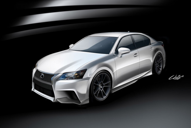 Обои картинки фото project-gs-f-sport-by-five-axis, автомобили, lexus, sport