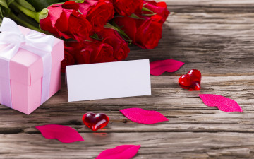 Картинка праздничные день+святого+валентина +сердечки +любовь цветы любовь розы лепестки valentine's day