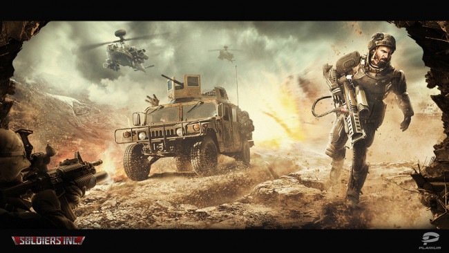 Обои картинки фото soldiers inc, видео игры, - soldiers inc, стратегия, онлайн, inc, soldiers, action