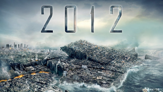 Обои картинки фото кино фильмы, 2012, город, наводнение, землетрясение, катастрофа