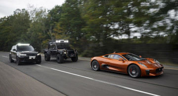 обоя jaguar c&, 8209, x75 james bond villain car from spectre concept 2015, автомобили, jaguar, cx75, james, bond, villain, car, spectre, concept, 2015