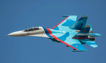 Картинка su-27ub авиация боевые+самолёты истреьитель