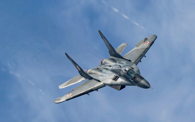Обои картинки фото mig-29a, авиация, боевые самолёты, истреьитель
