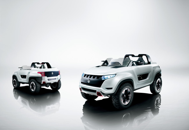 Обои картинки фото suzuki x-lander concept 2013, автомобили, suzuki, 2013, concept, внедорожник, x-lander