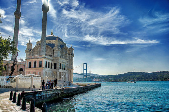 обоя города, стамбул , турция, мечеть