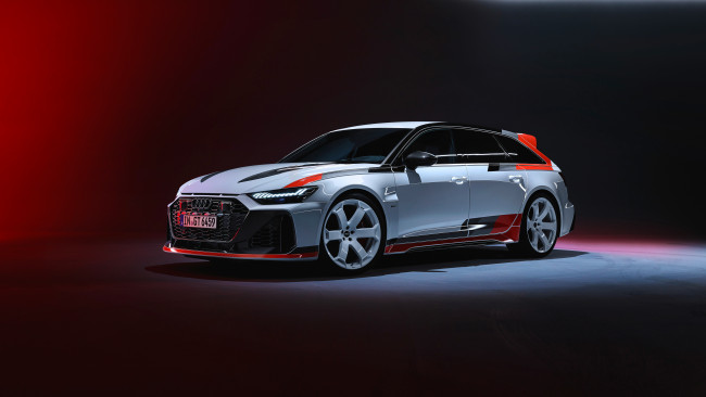 Обои картинки фото автомобили, audi, rs6, avant, gt, legendary, race, car, 2024