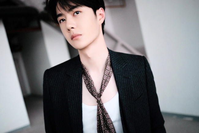 Обои картинки фото мужчины, wang yi bo, актер, пиджак, галстук
