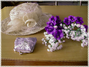 Картинка разное одежда обувь текстиль экипировка шляпка кошелек цветы