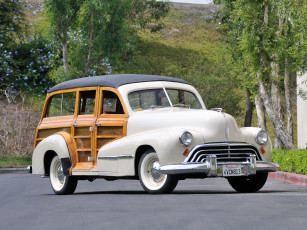 обоя автомобили, oldsmobile, 1947г, 3581, wagon, station, 66-68, special