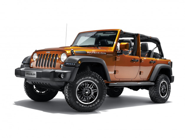 Обои картинки фото автомобили, jeep, wrangler, 2014, moparized, jk, rubicon, unlimited