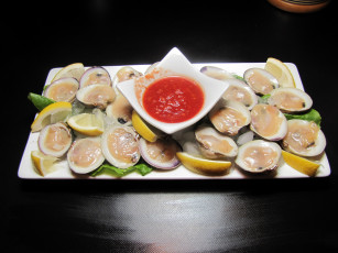 Картинка еда рыба +морепродукты +суши +роллы моллюски