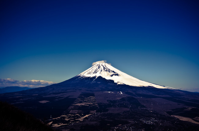 Обои картинки фото природа, горы, фудзияма, вулкан, гора, Япония