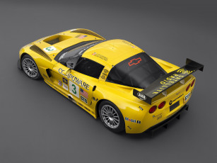 Картинка corvette+c6 r+2005 автомобили corvette c6-r 2005