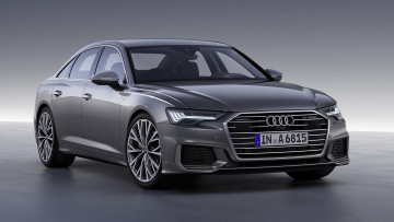 Картинка audi+a6+2019 автомобили audi a6 2019 серый