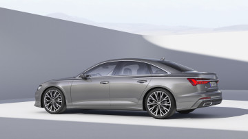 Картинка audi+a6+2019 автомобили audi a6 серый 2019