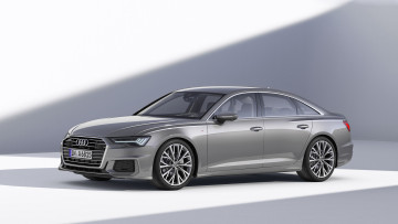 Картинка audi+a6+2019 автомобили audi серый 2019 a6